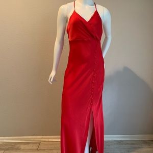 Zara Red Slip Dress